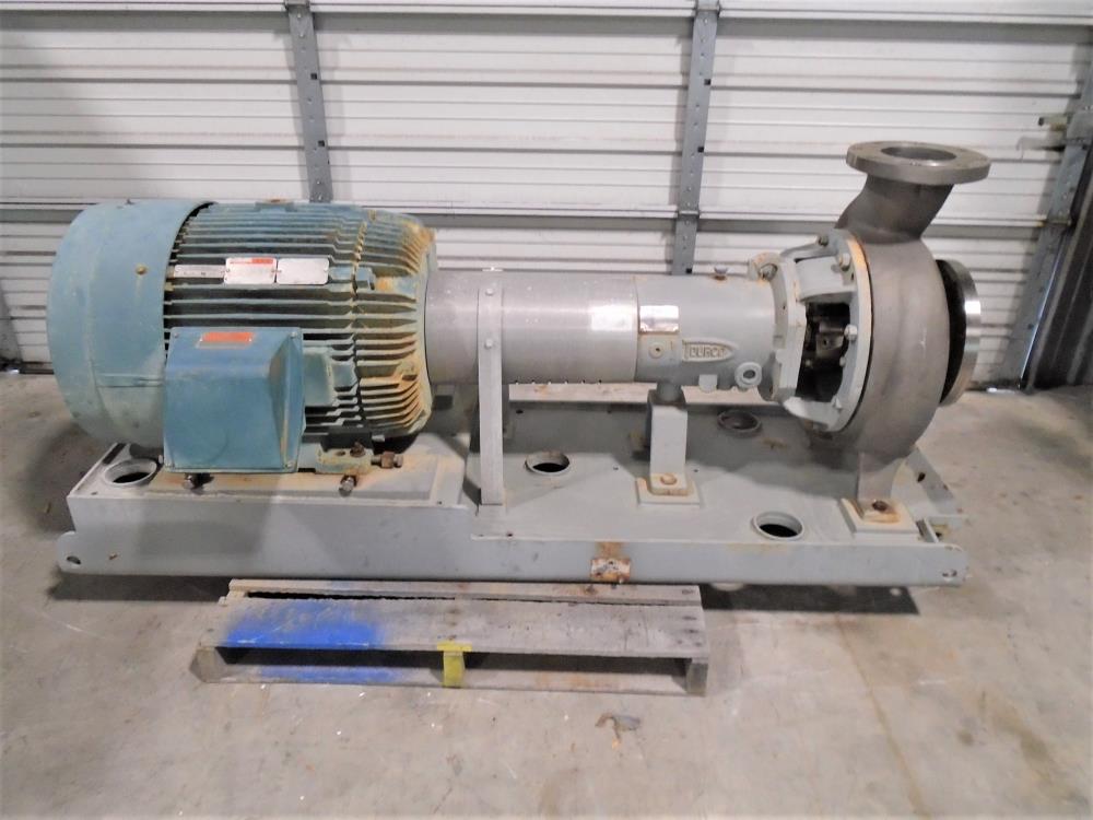 Flowserve MK3 STD Centrifugal Pump, 3K8X6-14ARV/11.81, Titanium w/ 100 HP Motor